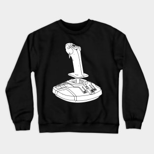 Flight Simulator - Cockpit Controller - Pilot Gamer Crewneck Sweatshirt